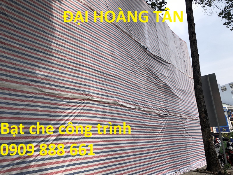 bạt che công trình